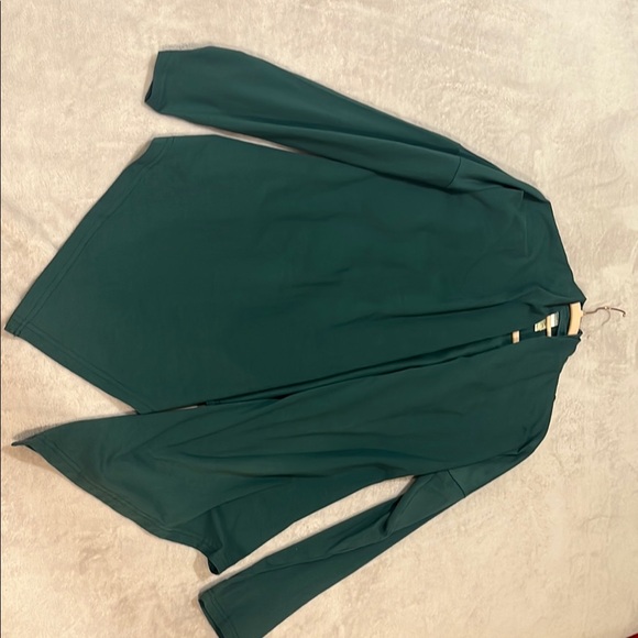 Green Cardigan with Tree Design - Picture 2 of 8